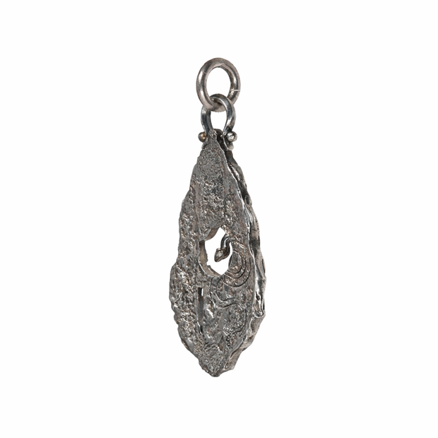 Ancient Serpent Fossil Pendant