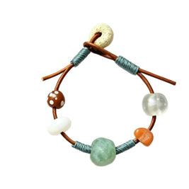 Salt Etched Handwoven Bracelet