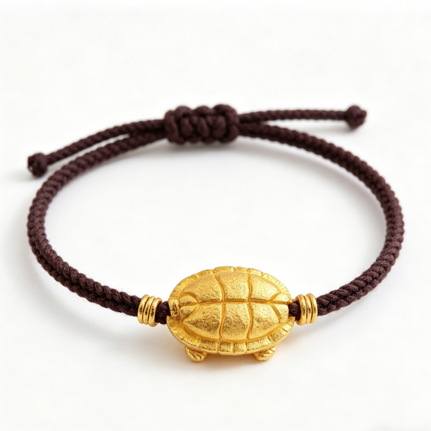 Turtle Shell Coin Bracelet