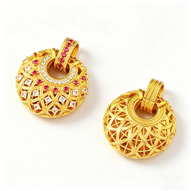 Tang Dynasty Filigree Pendant