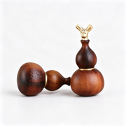 Thunderstruck Date Wood Gourd Charm