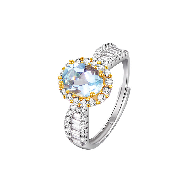 Multi-Gem S925 Silver Ring