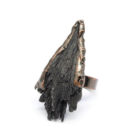Tourmaline & Crystal Art Ring