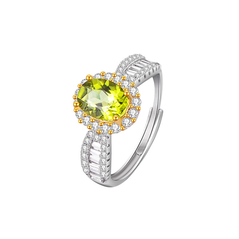 Multi-Gem S925 Silver Ring