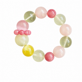 Natural Multi-Treasure Cherry Blossom Bracelet